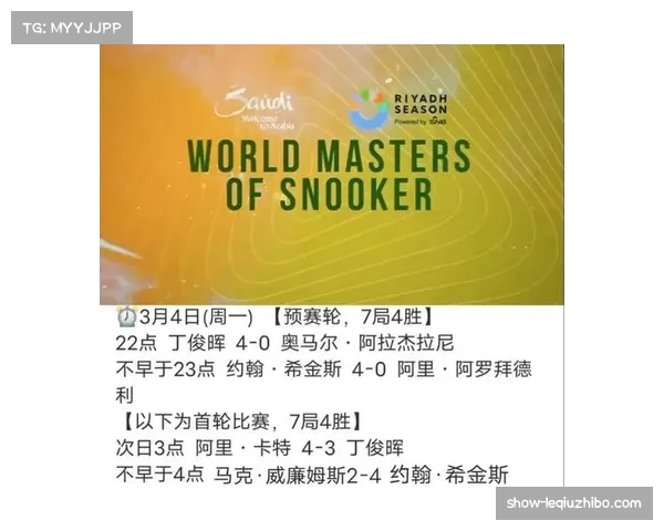 利雅得赛季斯诺克锦标赛11月开赛 全新金球167规则引关注